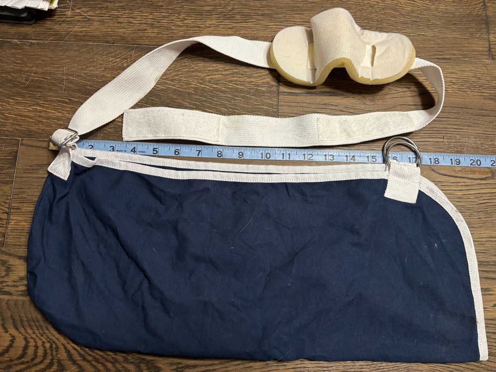 Arm Sling with Hook and Loop Strap