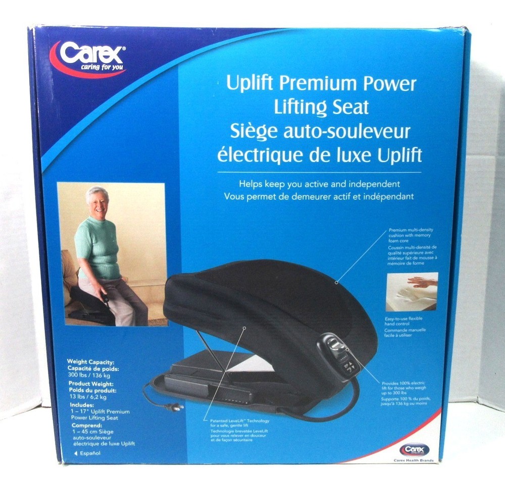CAREX UPLIFT PREMIUM POWER LIFTING SEAT PS3017 17″ 300LBS