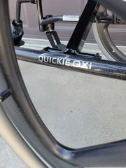 MINT UPGRADED- QUICKIE QXI folding WHEELCHAIR 18″ X 20″ Used 18″x20″ Transit