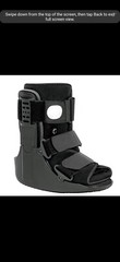 Walking Boot Fracture Boot Short Walker Protective Boot Fits Left or Right Foot
