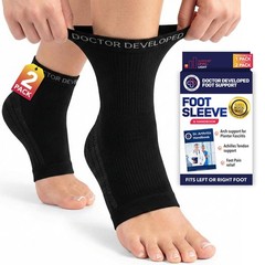 Dr. Arthritis Doctor Developed Plantar Fasciitis Medium, Black