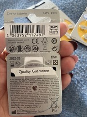 Power One P10 Hearing Aid Batteries-Made in Germany 4 Packages