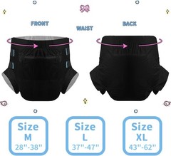 CutiePlusU Disposable Adult Diaper Heavy Absorption Dry Surface Adult Diapers…