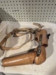 Vintage Prosthetic Arm Adult Arm With Harness Steam Punk Oddity Prop #3
