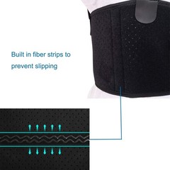 Solmyr Broken Rib Brace, Belt for Men and Medium (Pack of 1), Black