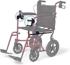 Mobility Combo Pack, Hook, Phone and Cup Holder for Walker, Portable Beverage…