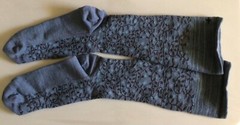 Lot of 2 Compression Stockings, 20-30 mmHg SockWell Med & CVS Firm Black S-M