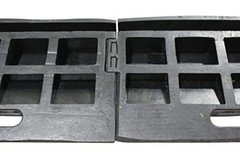 50564 Curb Ramp 19-1/4″ x 12-1/2″ x 4″ (Pair) for Wheelchairs, Lifts,