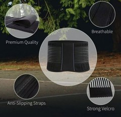 BraceUP Stabilizing Back Support B601 Black S/M XXL SEALED NEW FAST SHIPPING