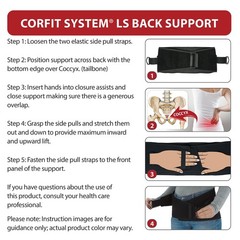 Lower Back Pain Relief Brace – Lumbar Support Belt, Custom Compression & Posture