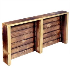 Urforestic Solid Wood Indoor/Outdoor 3 1/2 High Riser Step – Non-Slip All
