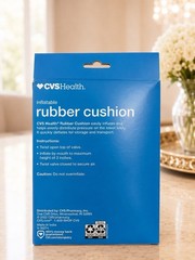 Inflatable Rubber Cushion 14.5” Diameter 300 lb Capacity Personal Care