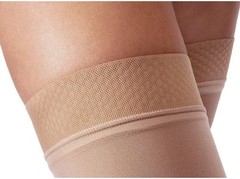 JOBST Relief Silicone Compression Thigh High, 30-40 mmHg Open Toe