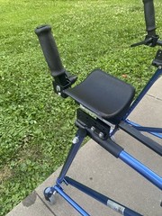 Inspired by Drive Nimbo Adult walker 4-Wheel Adjustable, Forearm & handles 250lb