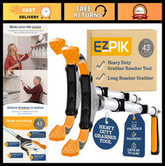 43″ Foldable Grabber Tool for Seniors – Heavy Duty Reaching Aid & Trash Picker 2
