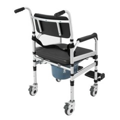 Height Adjustable Folding Shower Chair with Bidet, 352.74 lbs Capacity US!