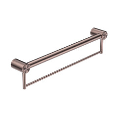 Nero Tapware Mecca Care Accessible Grab Rail with Towel Holder 300mm Special Nee