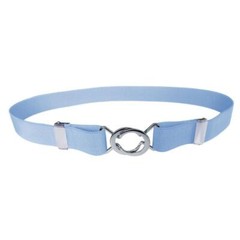 Adjustable Elastic Stretch Belt for Women 2.5cm Wide Metal Ring Buckle No Hassle