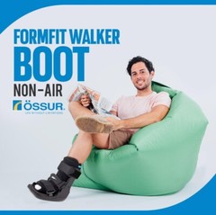 NEW Ossur Formfit Walking Boot Fracture Sprains Pneumatic Technology Short Small