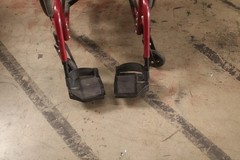 Sunrise Medical Quickie 2 Folding Wheelchair 17″ x 15″ Frame – Red – Parts Only