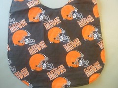 Browns Adult Bib/Clothing Protector double thick with Quilted Diamond Backing