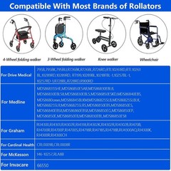 Medline Lumex 4 Wheel Drive Folding Wheelchair Hand Brake Cable 41″ Compatible