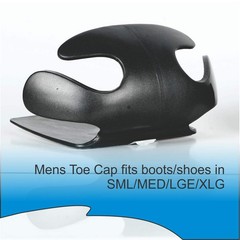 Men’s Toe Protector Post Op Injury Durable Abs Plastic Small To X Large