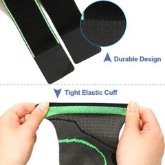 Ankle Brace Support Compression Sleeve Strap for Relief Sprained Tendon Foot Gym