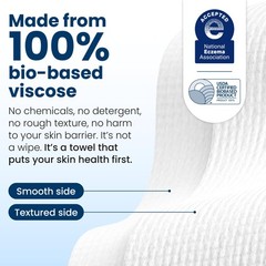 Clean Skin Club Clean Towels Xl 100 Usda Biobased Face Towel Disposable Face