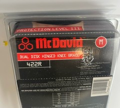 McDavid 422R Hinged Knee Support, Knee Brace Protection Level lII Medium New￼