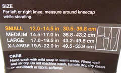 2 X CVS Health Knee Support Sleeves Mild Compression SMALL Damaged Packages F/S
