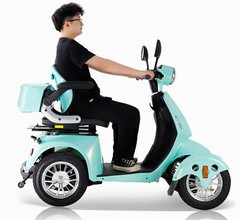 800W All Terrain Heavy Duty Senior Mobility Scooters 500lbs 31 miles 60V/20Ah