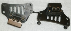 SET OF 2 WHEELCHAIR BACK SUPPORT BRACKET GOOD AS PICTURE