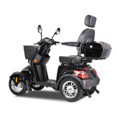 Heavy Duty 4-Wheel Mobility Scooters 31 Miles 3-Speed 800W 500lbs Capacity