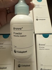 Coloplast Brava Stoma Powder 1 oz White 19075 Exp 2027-01-21