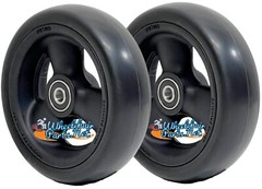 Set of 2 Front Caster Wheels For Quickie, Ki-Mobility and Other Wheelchairs