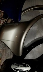 Quickie Freestyle Power Chair F! FENDERS Metallic Silver or Metallic Blue Pick