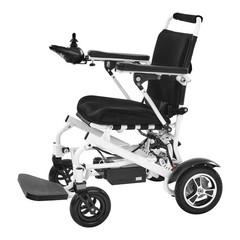 Foldable Electric Wheelchair Mobility Power Wheelchair Aluminum Alloy 300lbs
