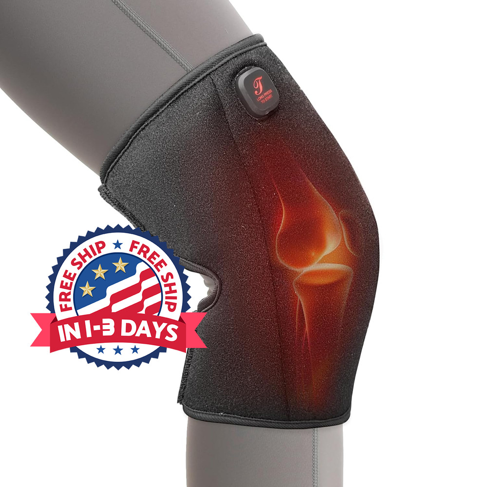 Almohadilla térmica inalámbrica para rodilla con batería de 3000mAh para la artr