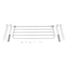 90cm Foldable Portable Safety Bed Guard Stainless Steel Bed Railing for Seniors
