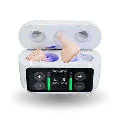 Audien ATOM X Rechargeable OTC In-Canal Hearing Aids