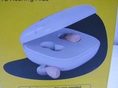 NEW Audien Hearing ATOM one 1 Wireless Rechargeable OTC Hearing AIDS