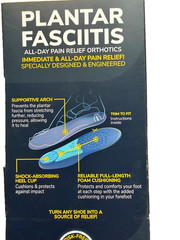 Dr. Scholl’s Pain Relief Orthotics for Plantar Fasciitis Men size 8-13 1 pair