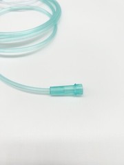 MSS 5-Pack Soft Nasal Oxygen Cannulas – Adult, 7ft Tubing, Comfort Fit, Green
