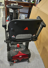 Enhance Mobility Transformer – 4 Wheel Power Folding Scooter Red model MJ101