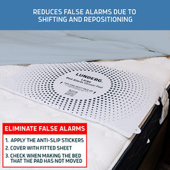 Wireless Large Bed Alarm Sensor Pad – 20×30 Inches – Easy Life Upgrade