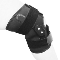 Hinged Knee Brace for Men Women Support Swollen ACL with Pro Hand Wraps Pair