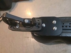 Permobil Left Side Arm Rest, 1 holder, Rail, Brackets to attach to Power Chair