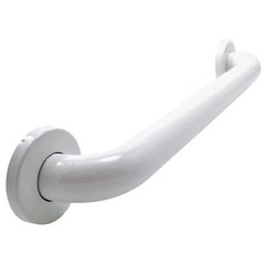 Wingits Polyester Painted Grab Bar, 18″ L, Stainless Steel, Poly Painted