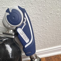 Ottobock 3R80 Adult Prosthetic Leg Waterproof Blue/Black/Silver/Beige